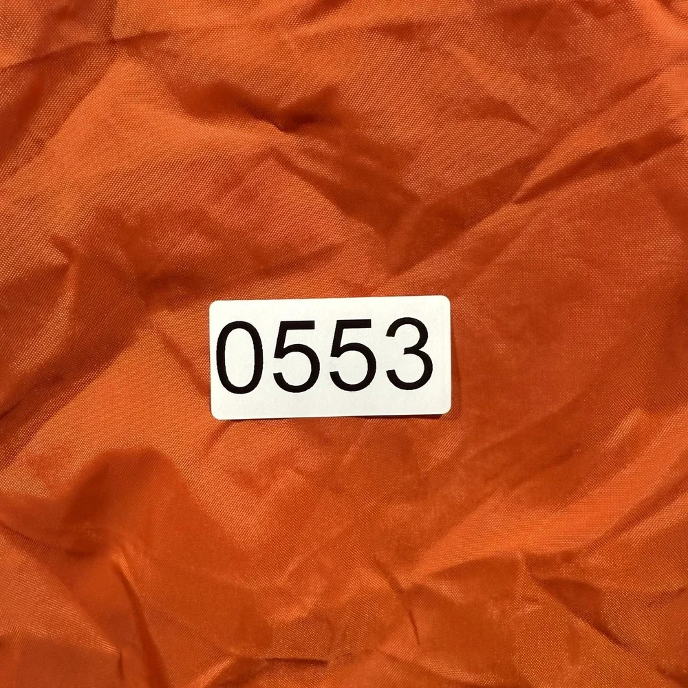 Vintage Old Navy‎ Rain Jacket Youth 8 Orange Hooded Nylon Anorak Pullover Y2K